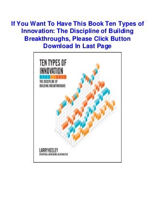 10 Types Of Innovation Pdf _ Types Of Innovation Examples – IWSLUS