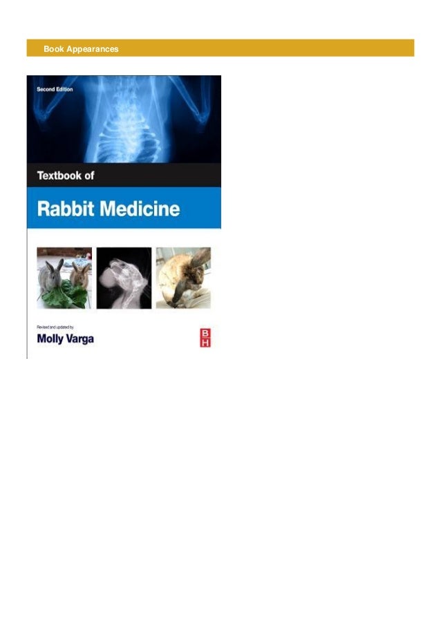 Pdf Download Textbook Of Rabbit Medicine Kindle Ebook Epub