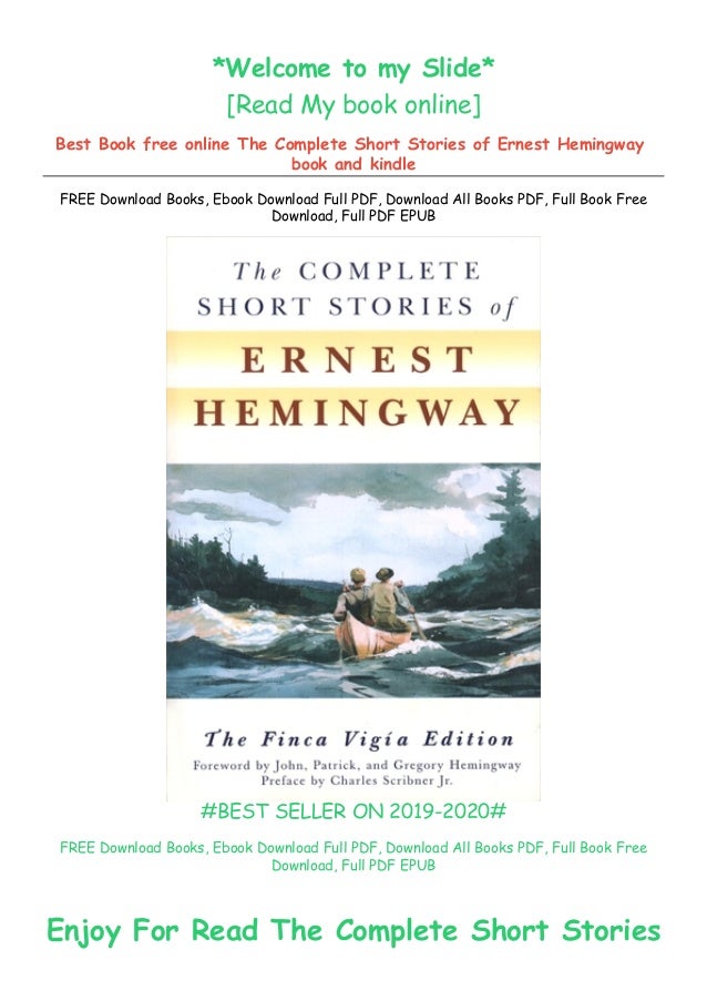 Ernest Hemingway Best Books Pdf A Look At Five Of Ernest