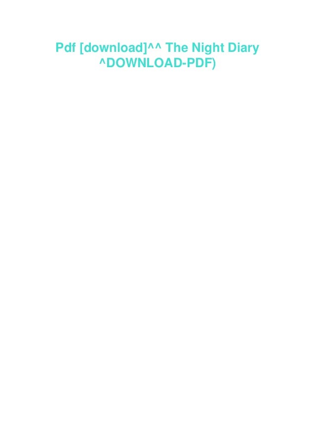 Pdf [download]^^ The Night Diary ^DOWNLOADPDF)