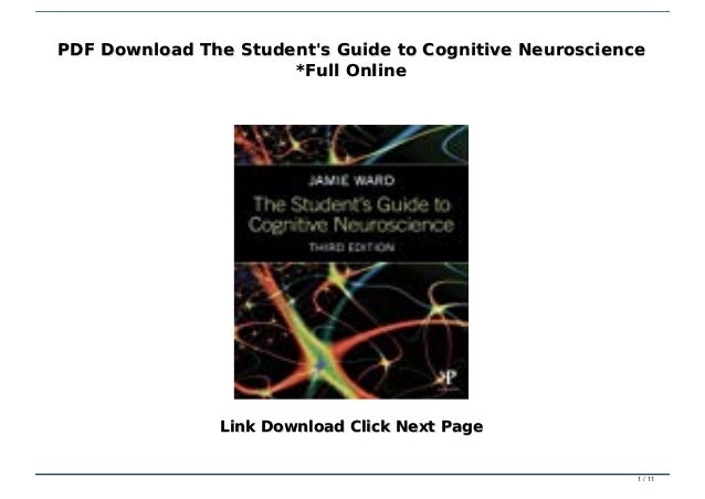 The Student'S Guide To Cognitive Neuroscience - Livro - WOOK