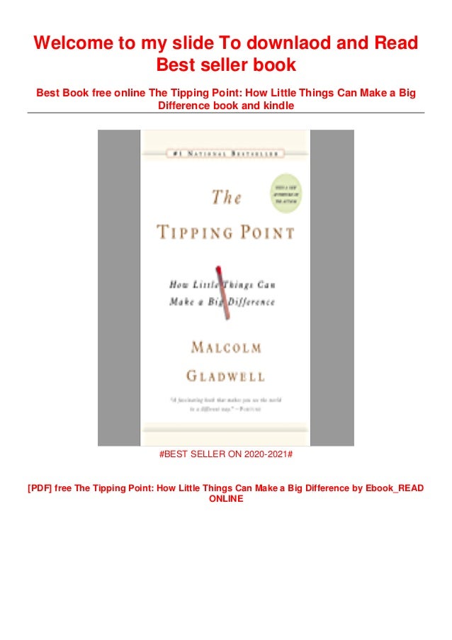 The tipping point quotes