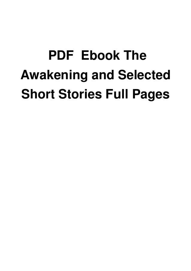 The awakening kate chopin pdf - lananation