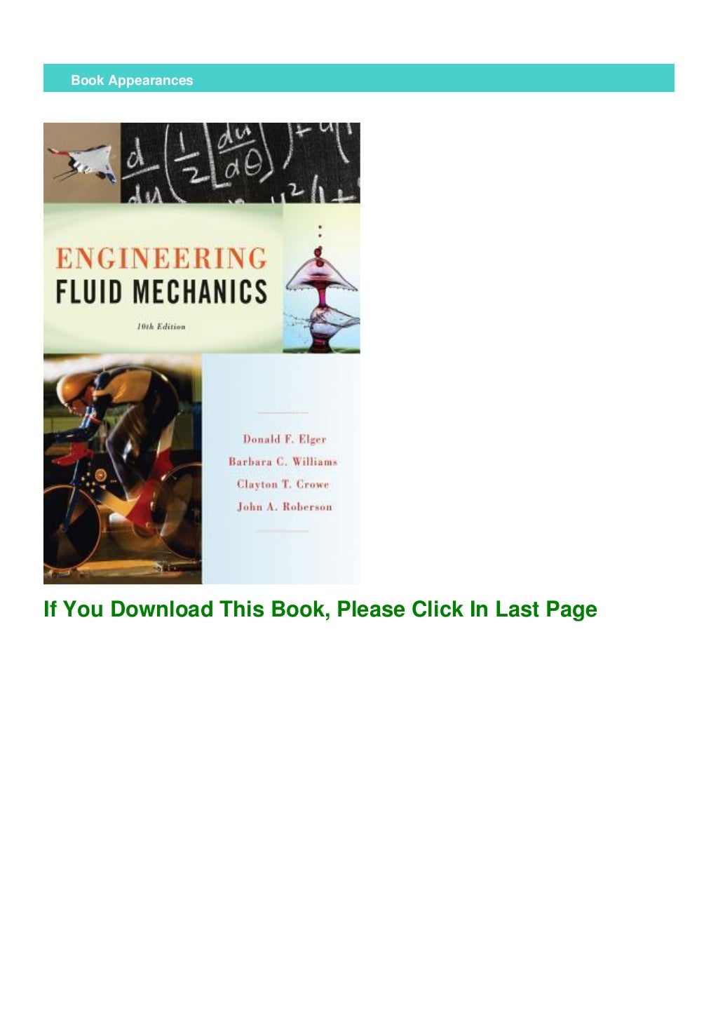 Fundamentals of fluid mechanics, 9th edition picture