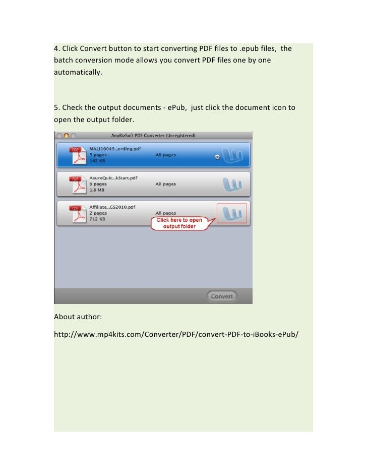 converting pdf to epub format
