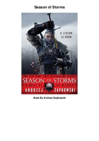 Season of Storms
Book By Andrzej Sapkowski
 
