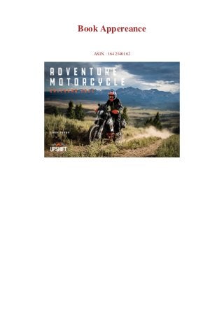 Pdf Free Download Adventure Motorcycle Calendar 2021 Ipad adventure motorcycle calendar 2021