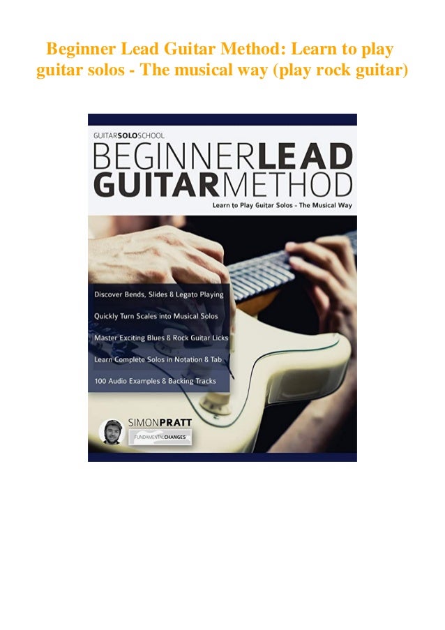 lead guitar lessons pdf free download