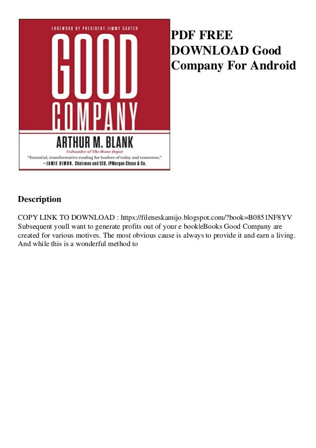 In Such Good Company PDF Free Download In Such Good Company PDF Free Download