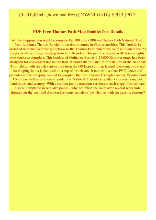 Thames PDF Free Download