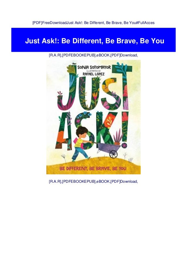 Just Ask Sonia Sotomayor Read Aloud Just Ask Sonia Sotomayor