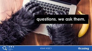 Creating a Customer-Driven Content Strategy | SMX West 2017