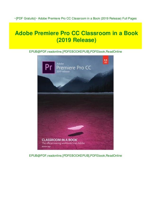 adobe premiere pro cc classroom in a book pdf adobe premiere pro cc classroom in a book pdf