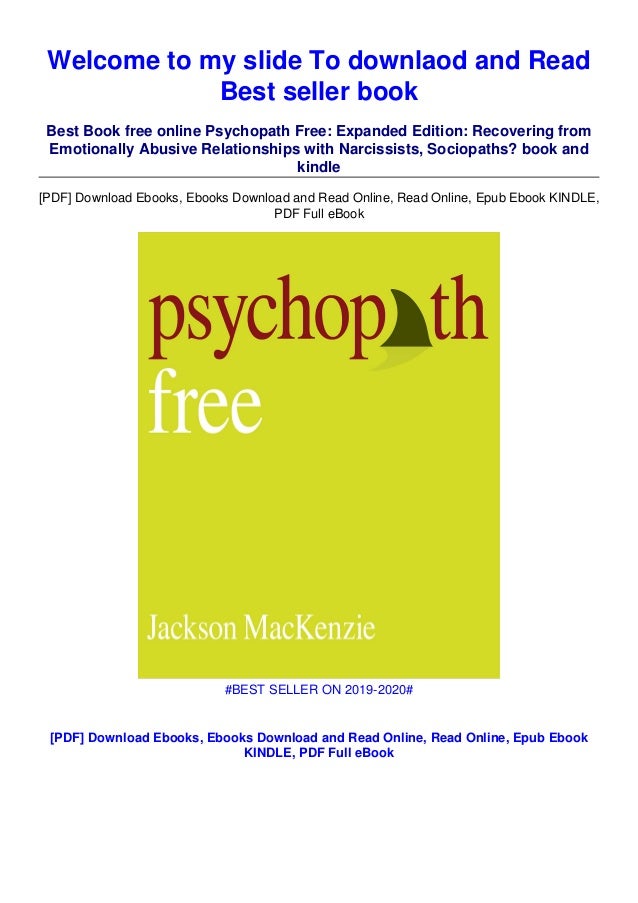 Pdf Gratuito Psychopath Free Expanded Edition Recovering From