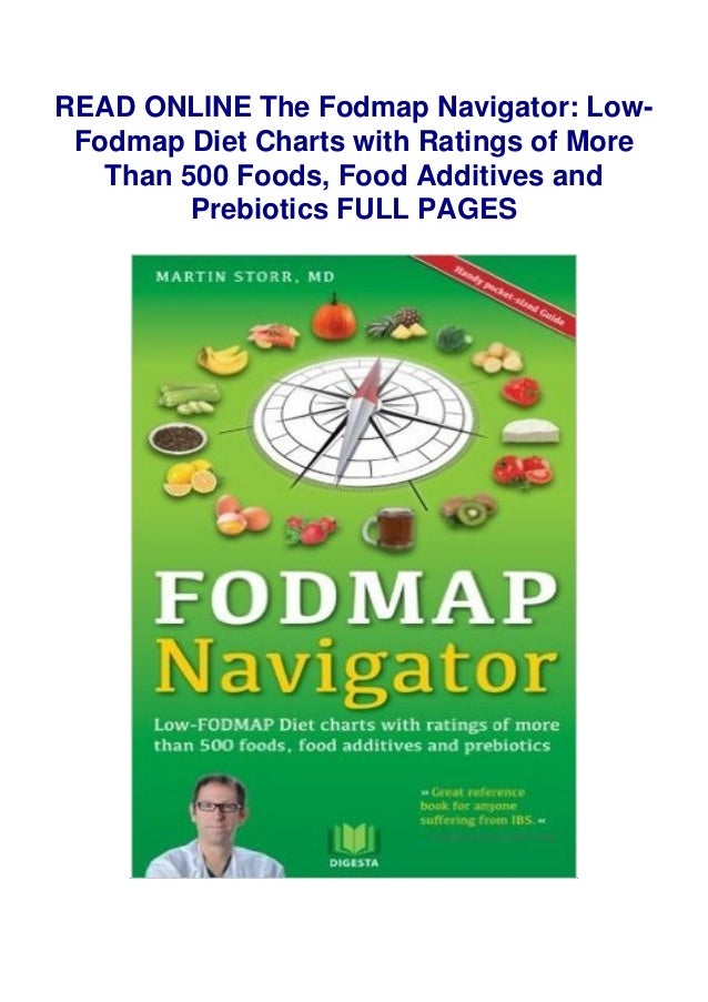 ~[PDF Gratuito]~ The Fodmap Navigator: Low-Fodmap Diet Charts with ...