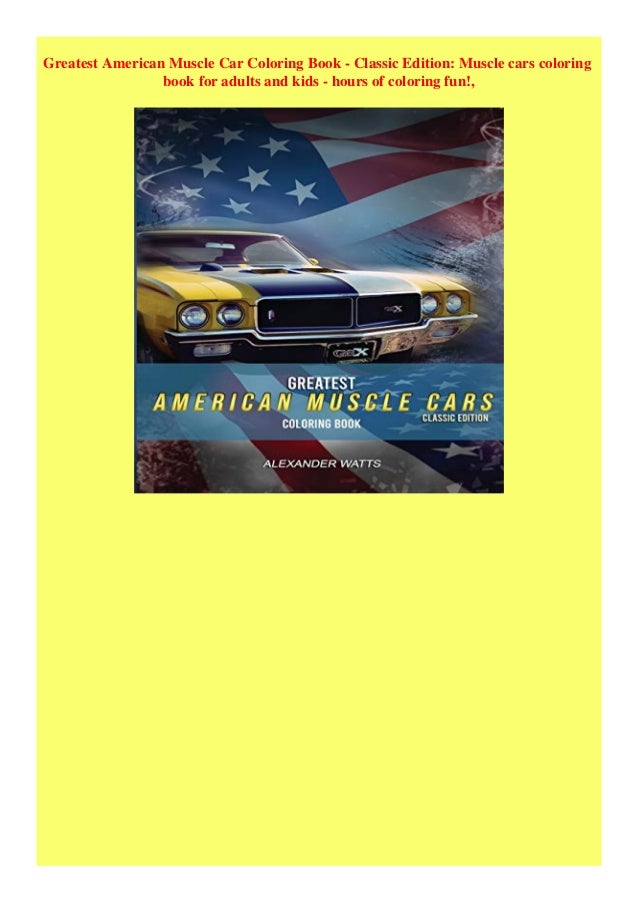 Pdf Greatest American Muscle Car Coloring Book Classic Edition Musc Simply do online coloring for 1969 boss mustang car coloring pages directly from your gadget, support for ipad, android tab or using our web feature. pdf greatest american muscle car