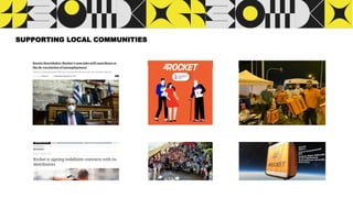 SUPPORTING LOCAL COMMUNITIES
 