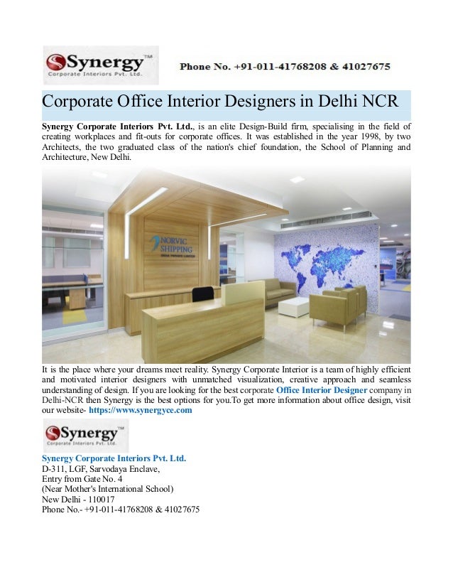 corporate interior design firms