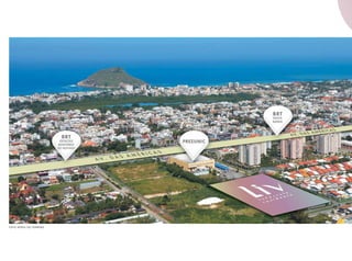 F OTO a é rea do terreno
 