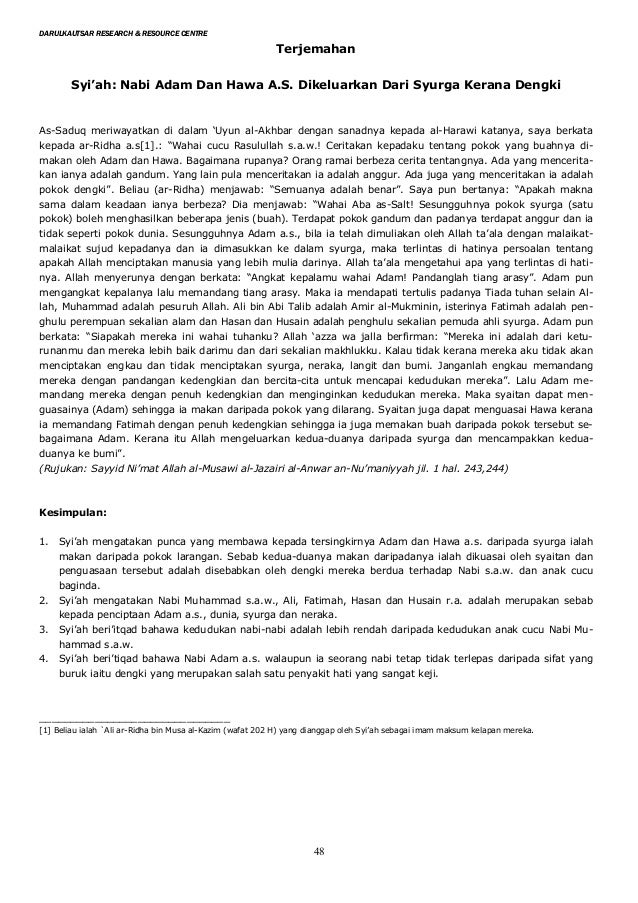 Mengenali Syiah Melalui Kitab-Kitab Mereka