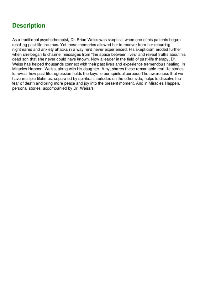 miracles happen brian weiss pdf download miracles happen brian weiss pdf download