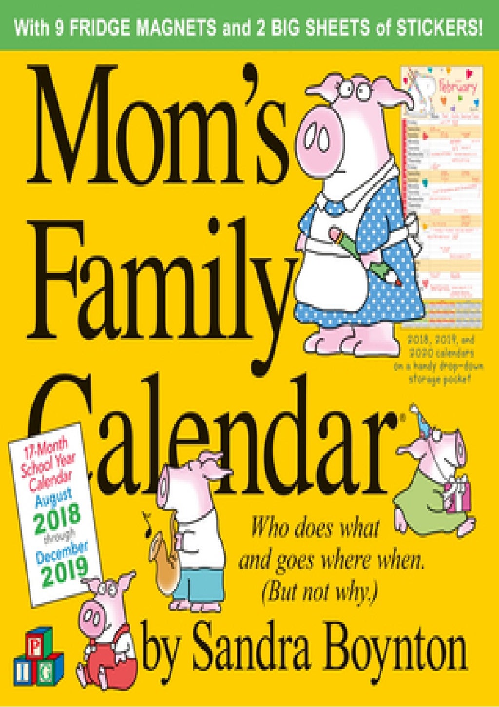 ( PDF ) Mom's Family Wall Calendar 2019 (BySandra Boynton) 1887169024