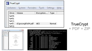 TrueCrypt
+ PDF + ZIP
 