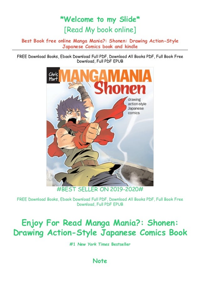 Pdf Online Manga Mania Shonen Drawing Action Style Japanese Comic