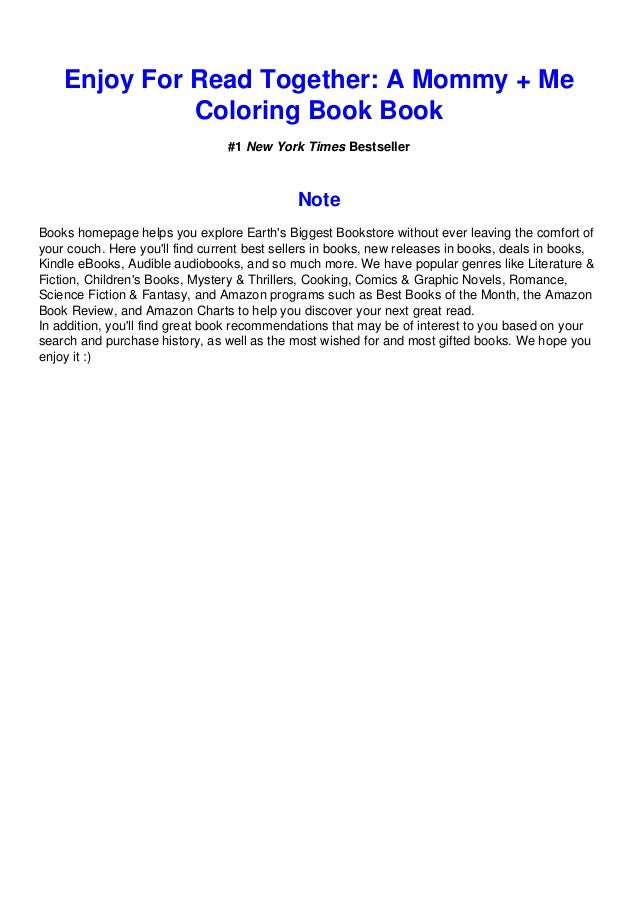 Download Pdf Online Together A Mommy Me Coloring Book Full Pages