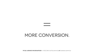 =
MORE CONVERSION.

MYLEX JURIDISCH NICHEKANTOOR // VOLG ONS: twitter.com/MYLEX oF facebook.com/MYLEX

 