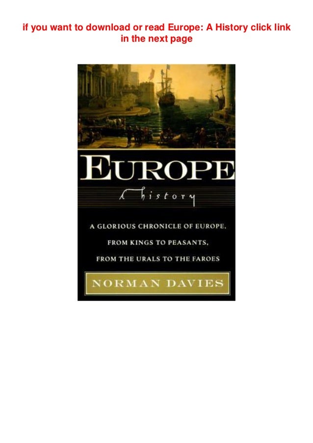 Pdf Read Free Europe A History Pdf Ebook Epub Kindle