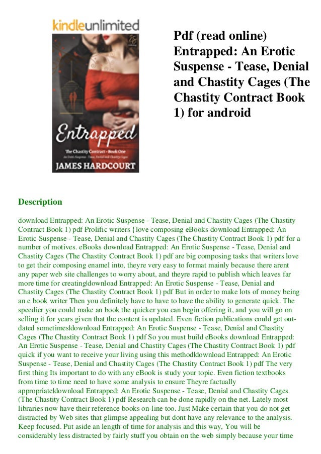Pdf (read online) Entrapped An Erotic Suspense - Tease Denial and Ch… Pdf (read online) Entrapped An Erotic Suspense - Tease Denial and Ch…