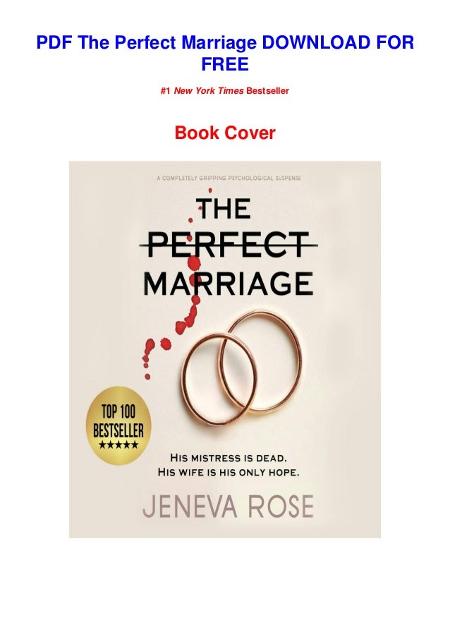 The Perfect Marriage PDF Free Download