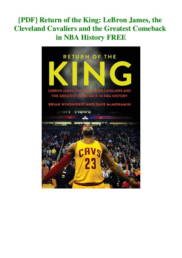 return of the king lebron james pdf