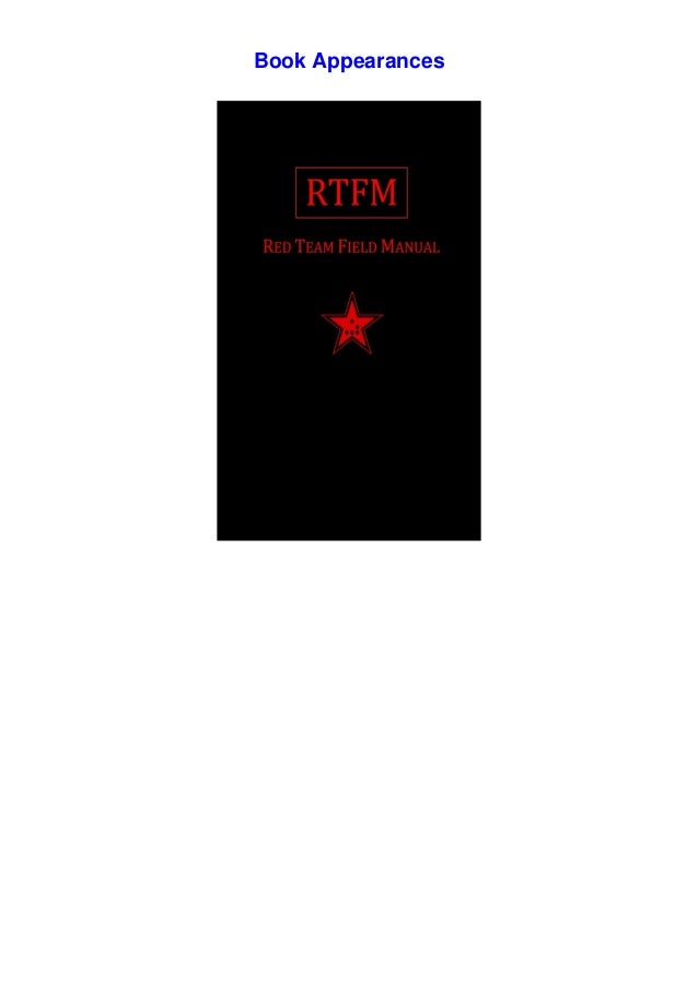 ^>PDF Rtfm Red Team Field Manual >BOOK