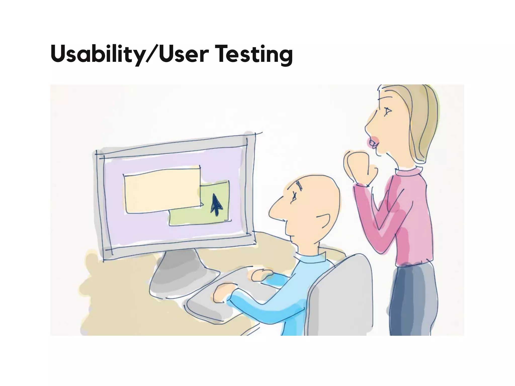 Usability/User Testing
 