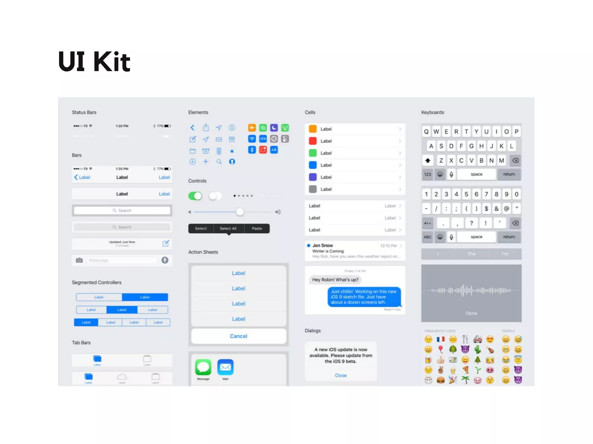 UI Kit
 
