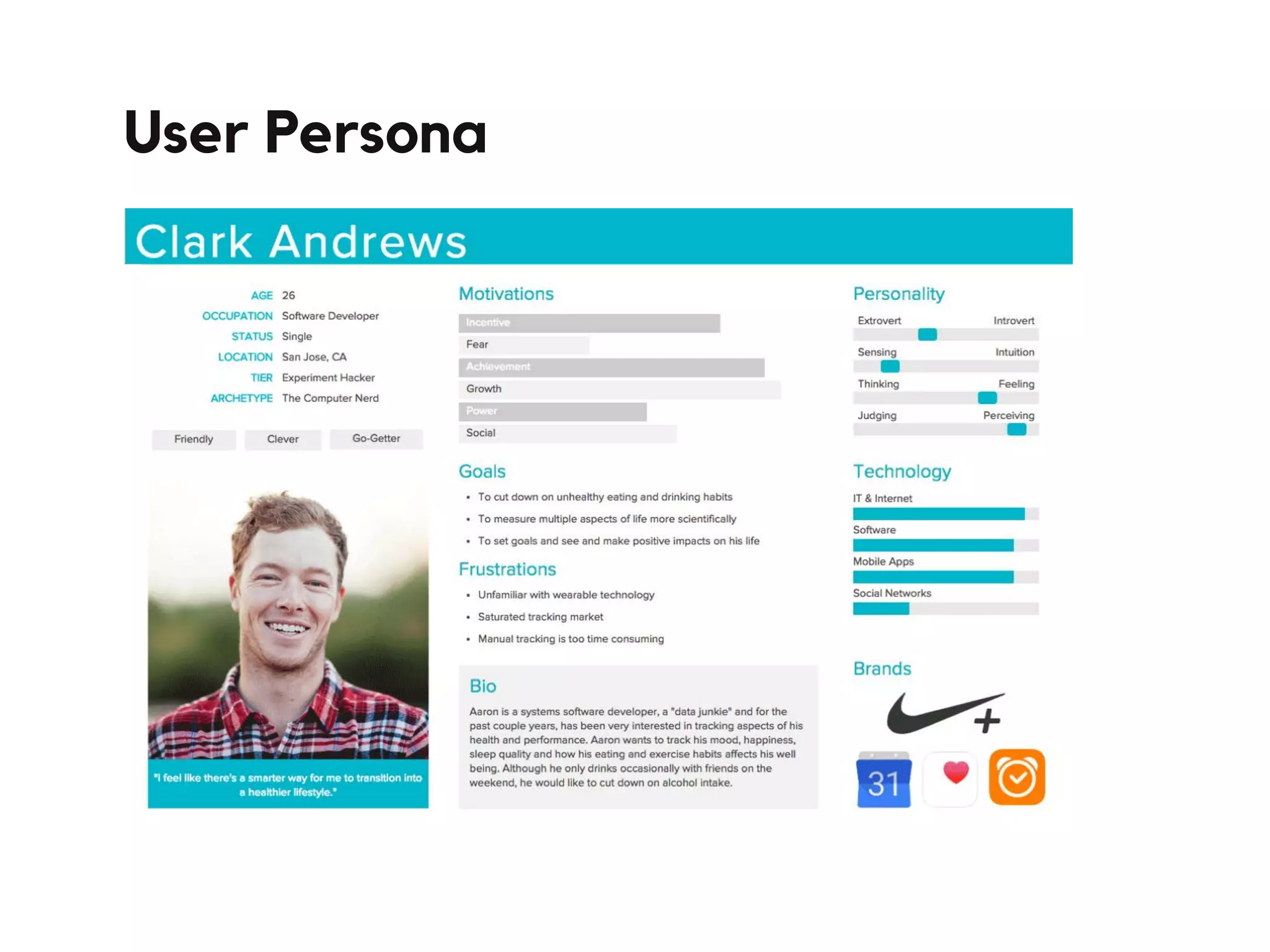 User Persona
 