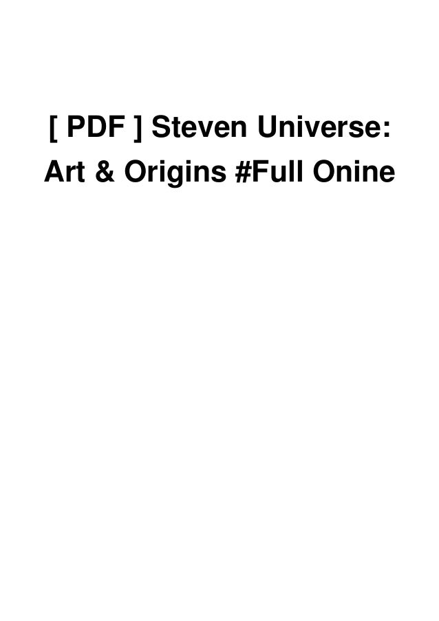 Pdf Steven Universe Art Origins Full Onine