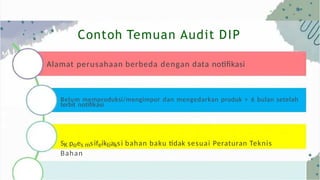 Tatacara Penyusunan Dok Informasi Produk | PPTX