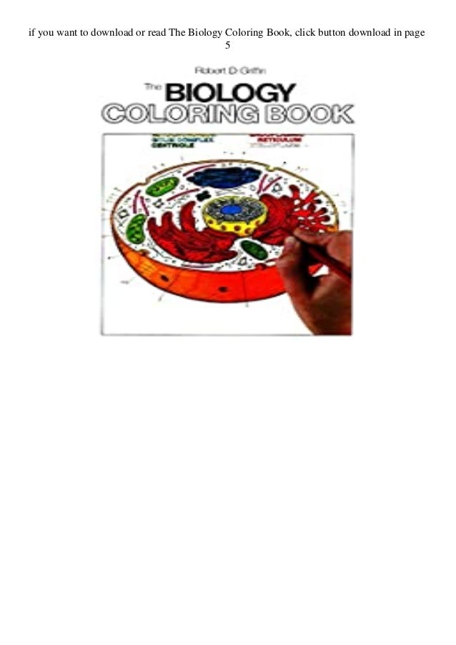 Download Pdf The Biology Coloring Book Free Online