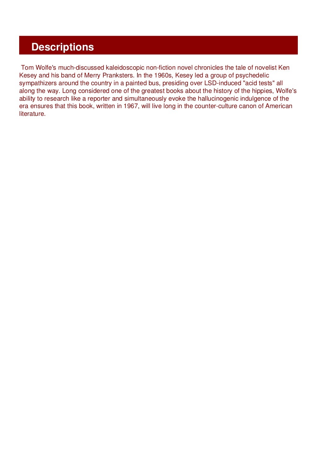 [PDF] The Electric KoolAid Acid Test Free Online