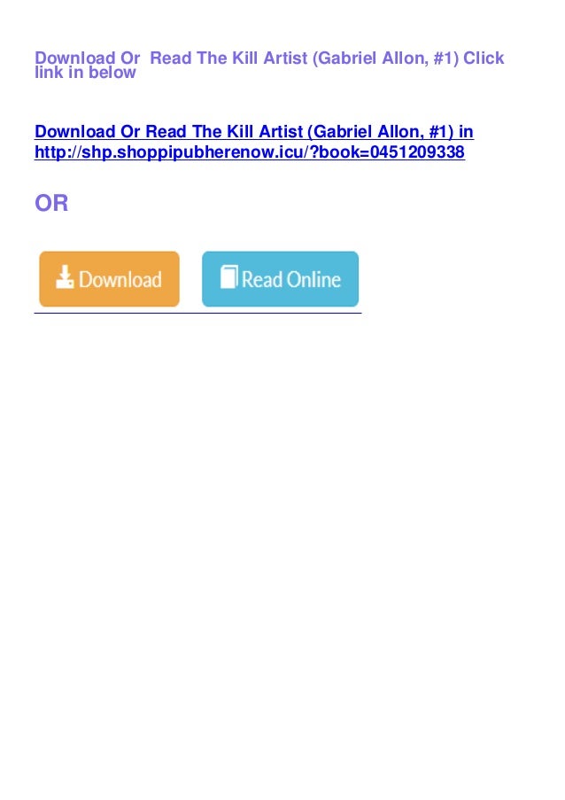 29+ The Kill Artist (Gabriel Allon, #1) Pics