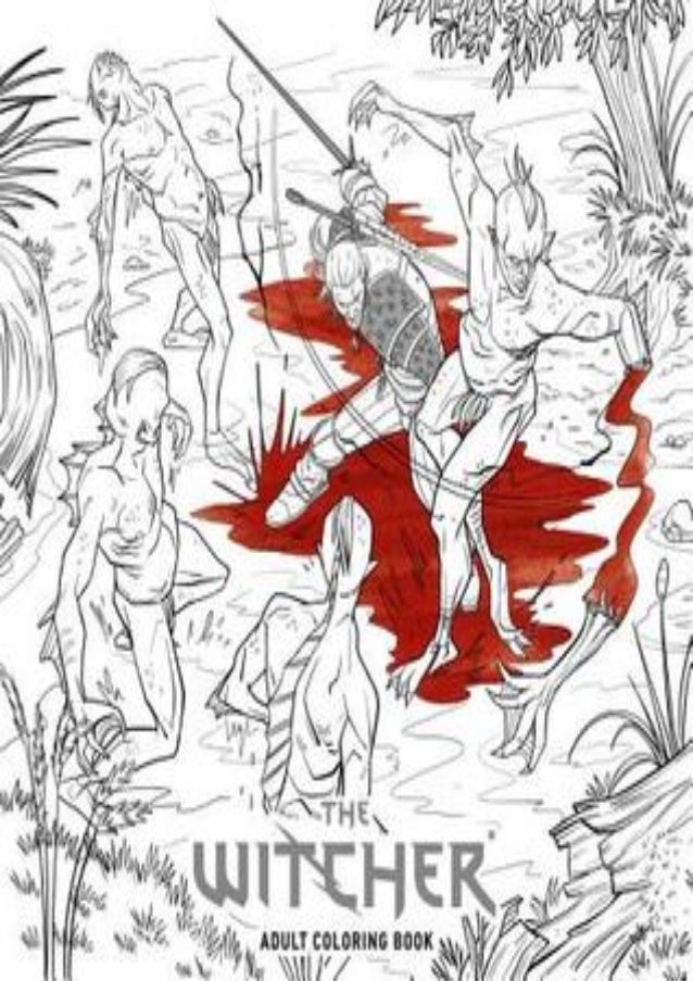 Download Pdf The Witcher Adult Coloring Book By Cd Projekt Red