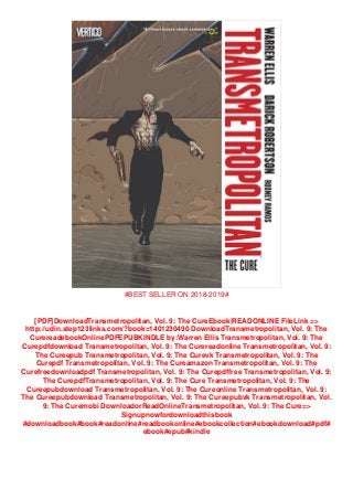 Pdf Transmetropolitan Vol 9 The Cure Fullacces By Warren Ellis