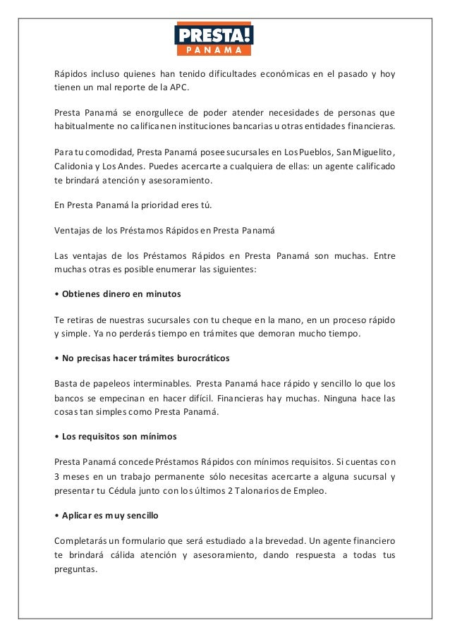 Personales En Panama Wowcom Requisitos Y Restricciones 