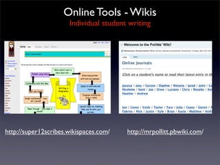Wiki Examples in Education