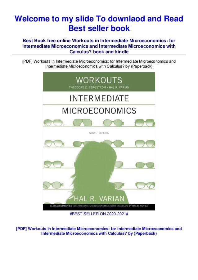 Pdf Intermediate Microeconomics Exercises Microeconomics Pdf Pdfprof Com