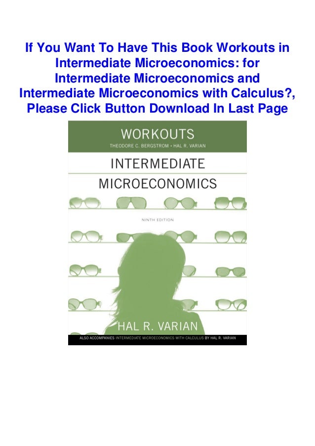 46 Women Hal varian intermediate microeconomics workouts for Workout at Home