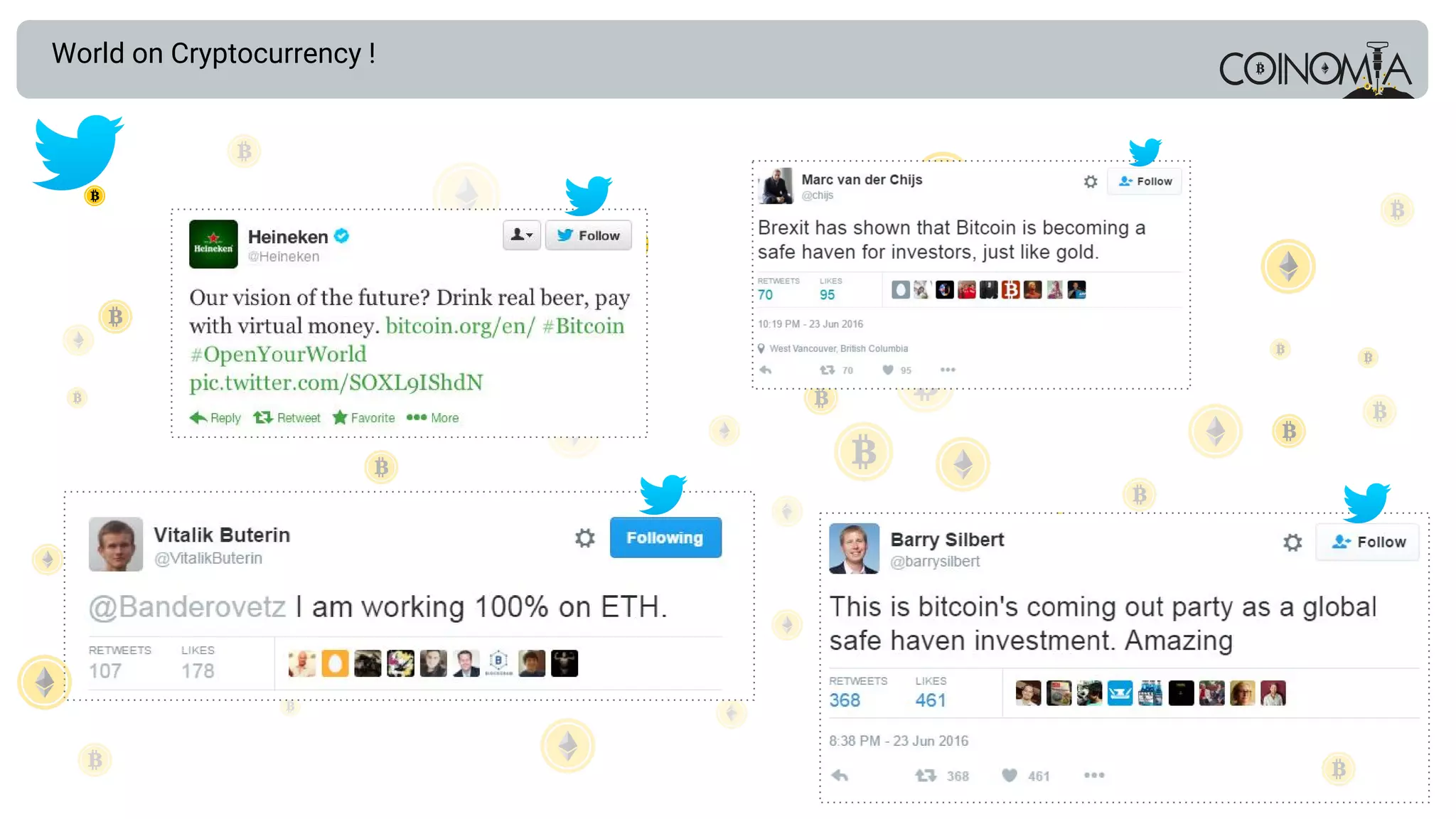 World on Cryptocurrency !
 